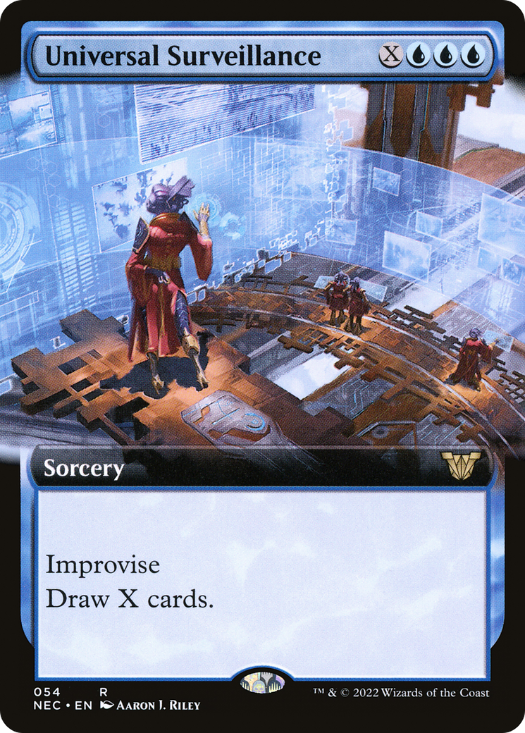 Universal Surveillance (NEC-054) - rare: (Extended Art)