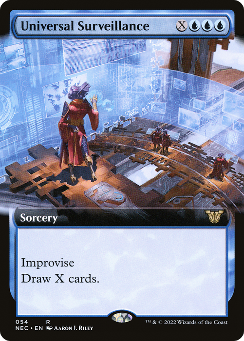 Universal Surveillance (NEC-054) - rare: (Extended Art)