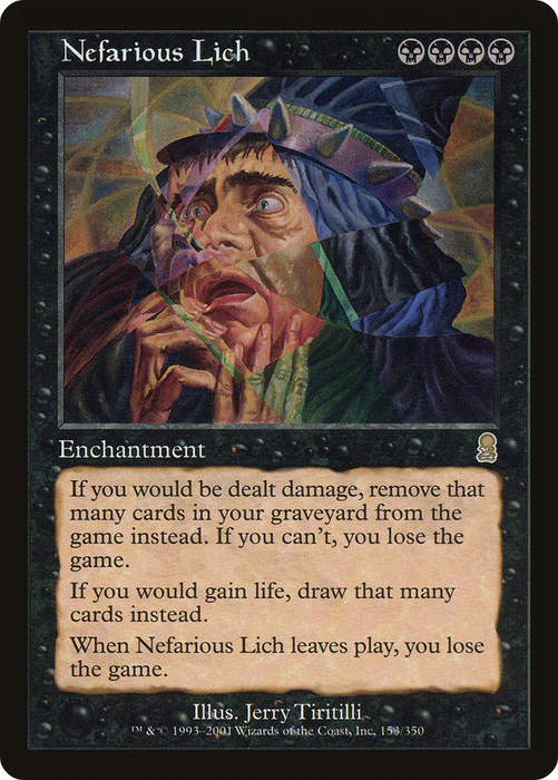 Nefarious Lich (ODY-153) - rare - Foil