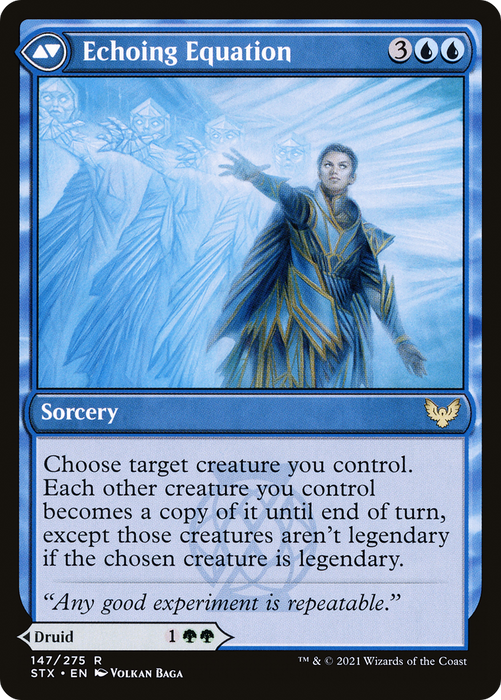 Augmenter Pugilist // Echoing Equation (STX-147) - rare - Foil