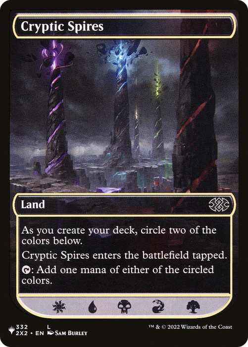 Cryptic Spires (LIST-2X2-332) - common