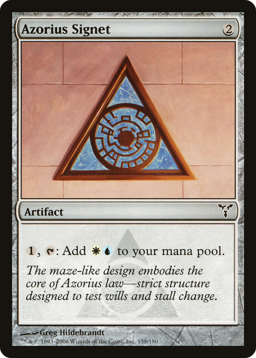 Azorius Signet (DIS-159) - common - Foil