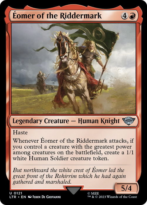 Éomer of the Riddermark (LTR-121) - uncommon - Foil