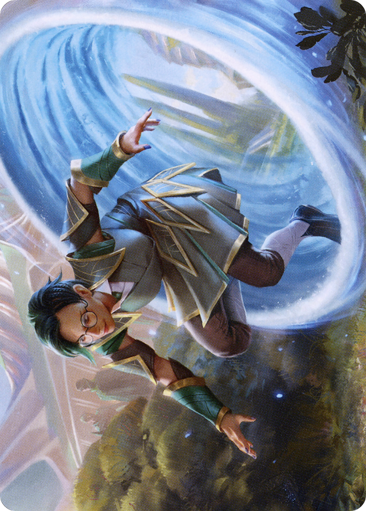 Vortex Runner // Vortex Runner (ASTX-006) - common (Borderless) - Foil