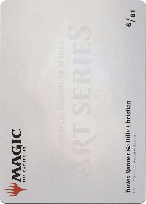 Vortex Runner // Vortex Runner (ASTX-006) - common (Borderless) - Foil