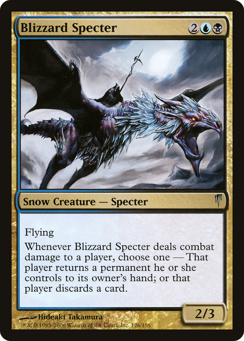 Blizzard Specter (CSP-126) - uncommon - Foil