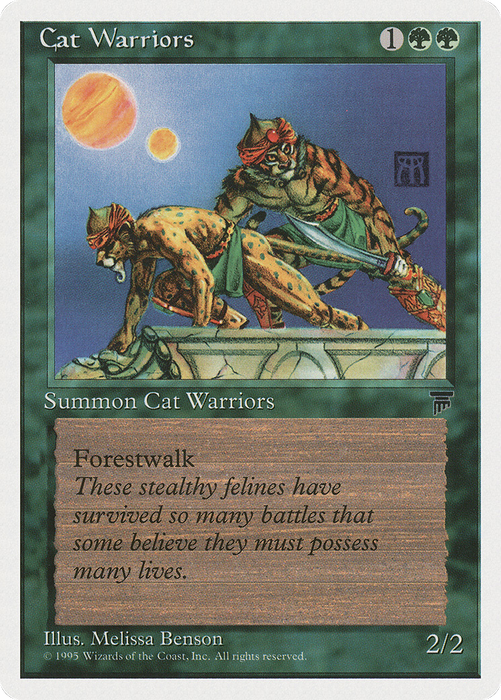 Cat Warriors (CHR-058) - common