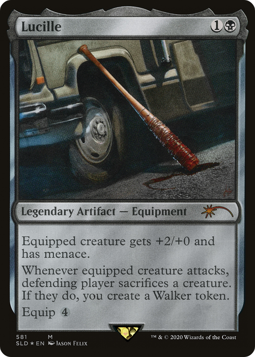 Gisa's Favorite Shovel (SLD-581) - mythic / Lucille - Foil