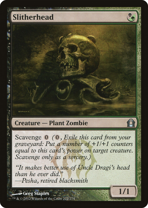 Slitherhead (RTR-222) - uncommon - Foil