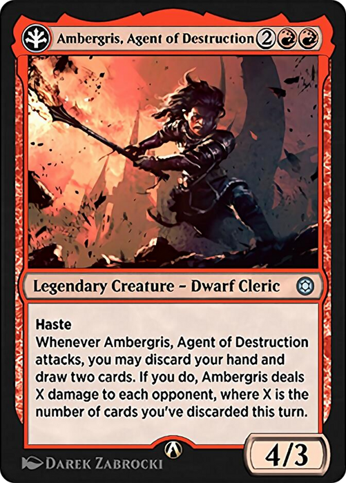 Ambergris, Agent of Destruction (HBG-12R) - uncommon