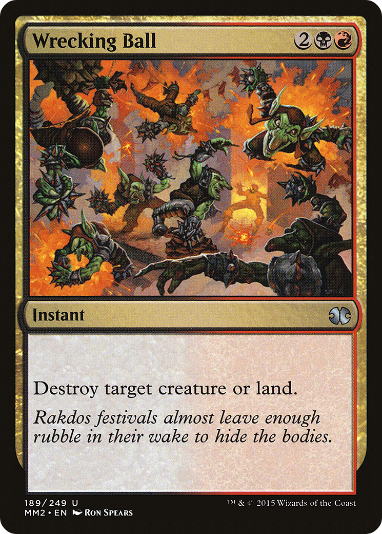 Wrecking Ball (MM2-189) - uncommon - Foil
