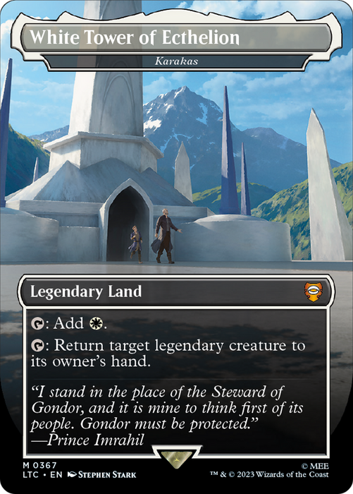 Karakas (LTC-367) - mythic / White Tower of Ecthelion (Borderless)