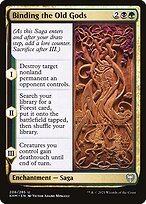 Binding the Old Gods (KHM-206) - uncommon - Foil