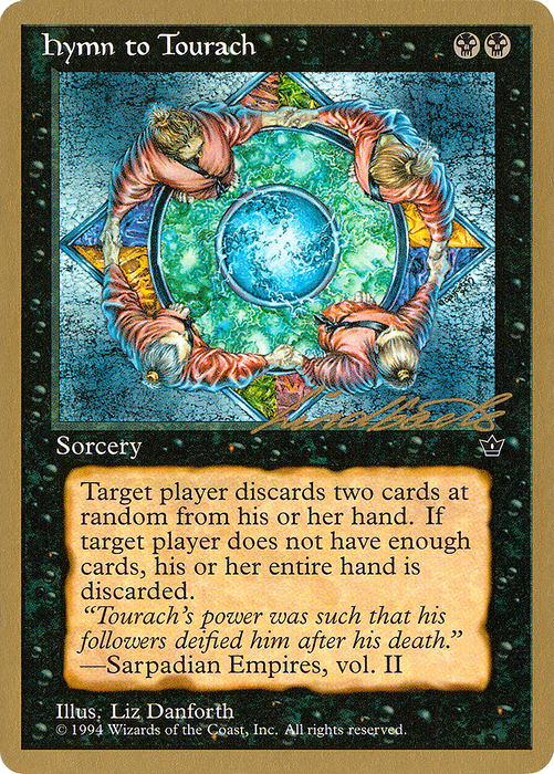 Hymn to Tourach (WCD-LL38B) - common