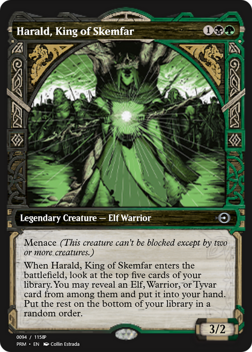 Harald, King of Skemfar (PRM-88388) - uncommon - Foil