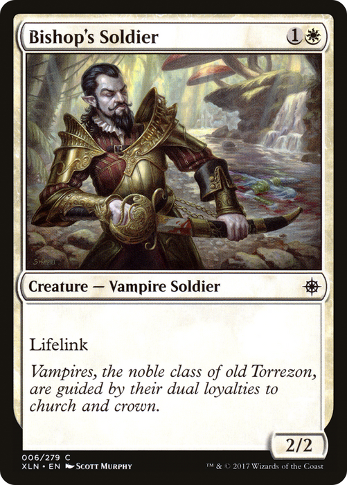 Bishop's Soldier (XLN-006) - common - Foil