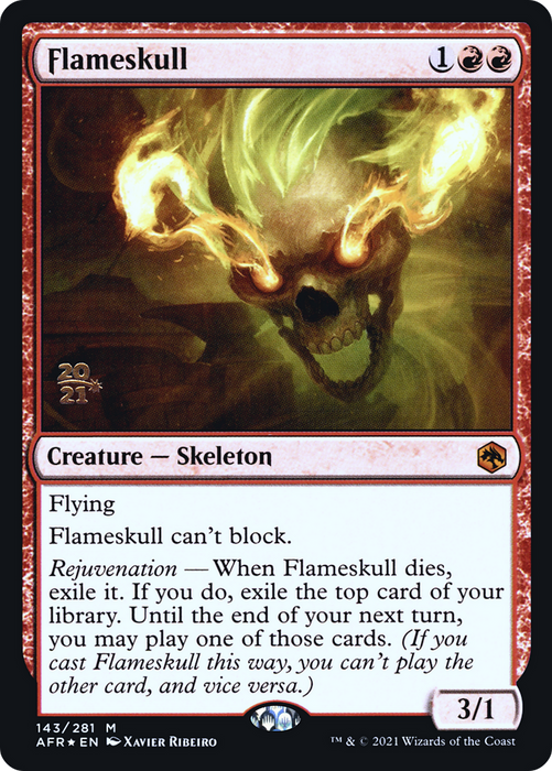 Flameskull (PRE-143S) - mythic - Foil