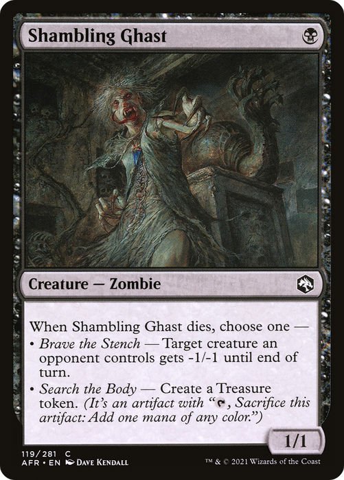 Shambling Ghast (AFR-119) - common - Foil