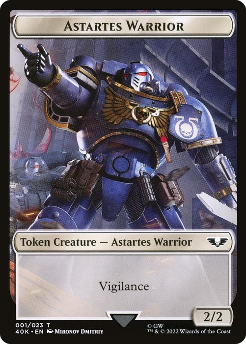Astartes Warrior (T40K-001) - common