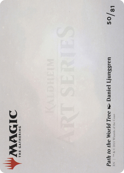 Path to the World Tree // Path to the World Tree (AKHM-050) - common (Borderless)