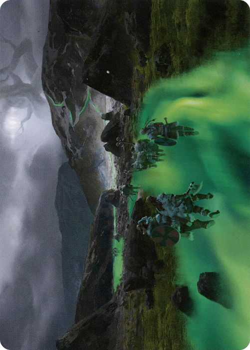 Path to the World Tree // Path to the World Tree (AKHM-050) - common (Borderless) - Foil