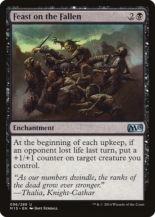 Feast on the Fallen (M15-096) - uncommon