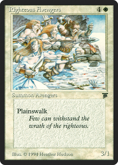 Righteous Avengers (LEG-034) - uncommon