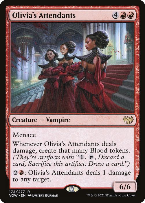 Olivia's Attendants (VOW-172) - rare