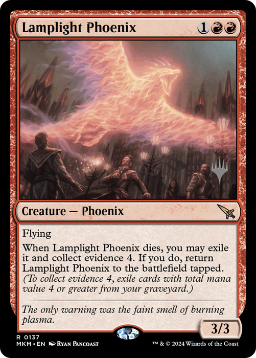 Lamplight Phoenix (PPMKM-137P) - rare - Foil