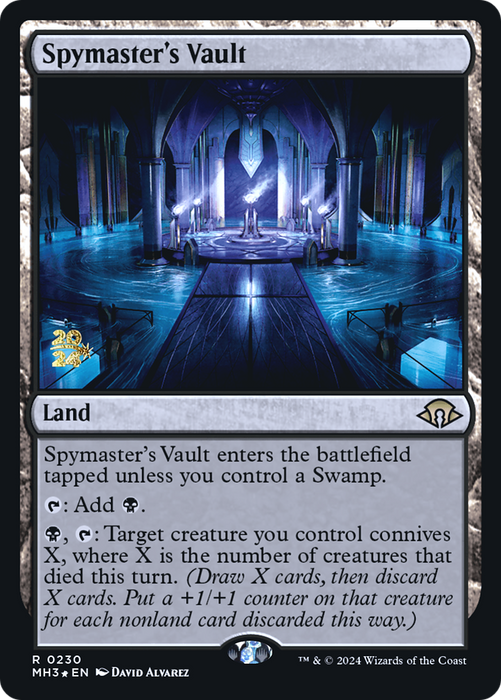 Spymaster's Vault (PRE-230S) - rare - Foil