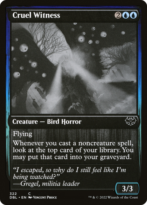 Cruel Witness (DBL-322) - common