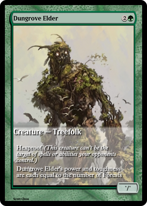 Dungrove Elder (PRM-41650) - rare - Foil