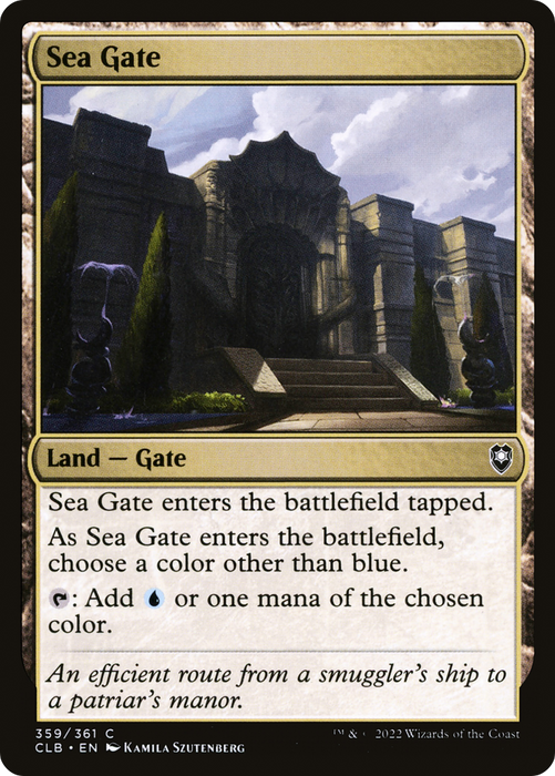 Sea Gate (CLB-359) - common - Foil