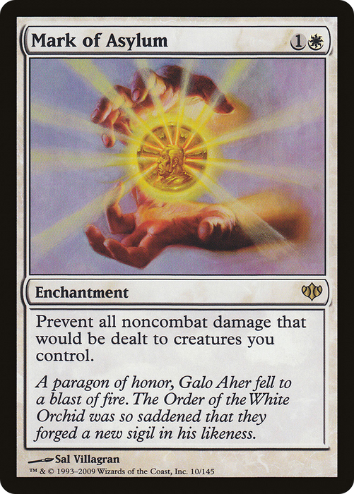 Mark of Asylum (CON-010) - rare
