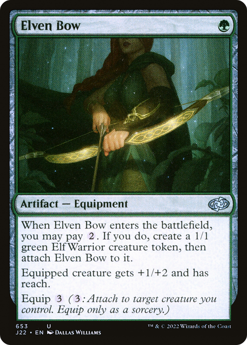Elven Bow (J22-653) - uncommon
