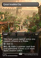 Great Arashin City (TDM-395) - rare (Borderless) - Foil