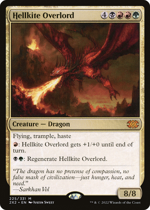 Hellkite Overlord (2X2-225) - mythic