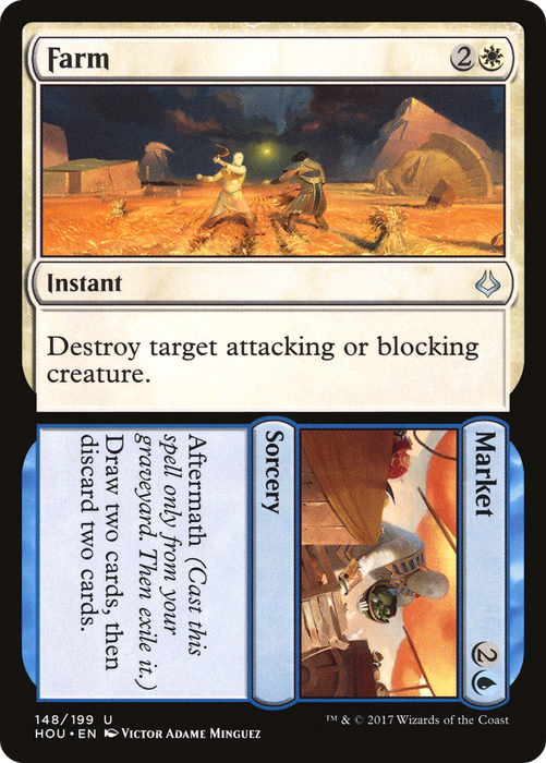 Farm // Market (HOU-148) - uncommon - Foil