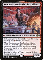 Asmoranomardicadaistinaculdacar (MH2-186) - rare - Foil