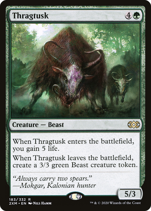 Thragtusk (2XM-183) - rare - Foil