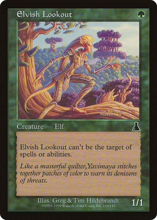 Elvish Lookout (UDS-103) - common - Foil