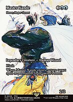 Master Xande - Venser, Shaper Savant (Showcase) (FCA-006) - rare