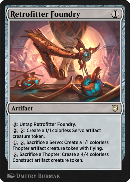 Retrofitter Foundry (HA6-010) - rare