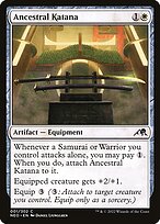 Ancestral Katana (NEO-001) - common - Foil