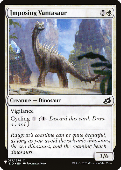 Imposing Vantasaur (LIST-IKO-17) - common