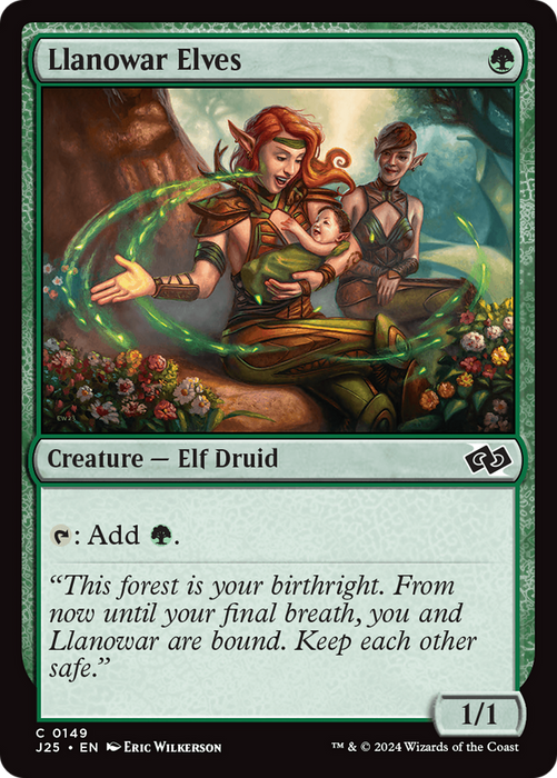 Llanowar Elves (J25-149) - common