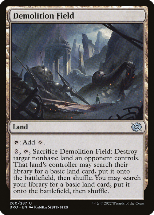 Demolition Field (BRO-260) - uncommon