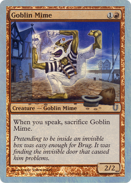 Goblin Mime (UNH-78★) - common - Foil