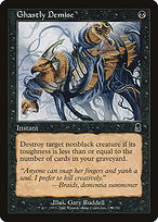 Ghastly Demise (ODY-139) - common - Foil