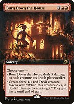 Burn Down the House (MID-352) - rare: (Extended Art)